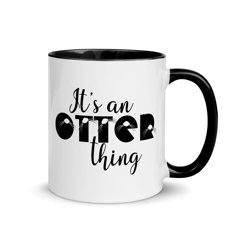 It’s An Otter Thing Mug with Color Inside